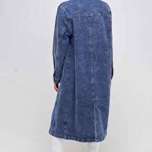 Denim Duster Jacket